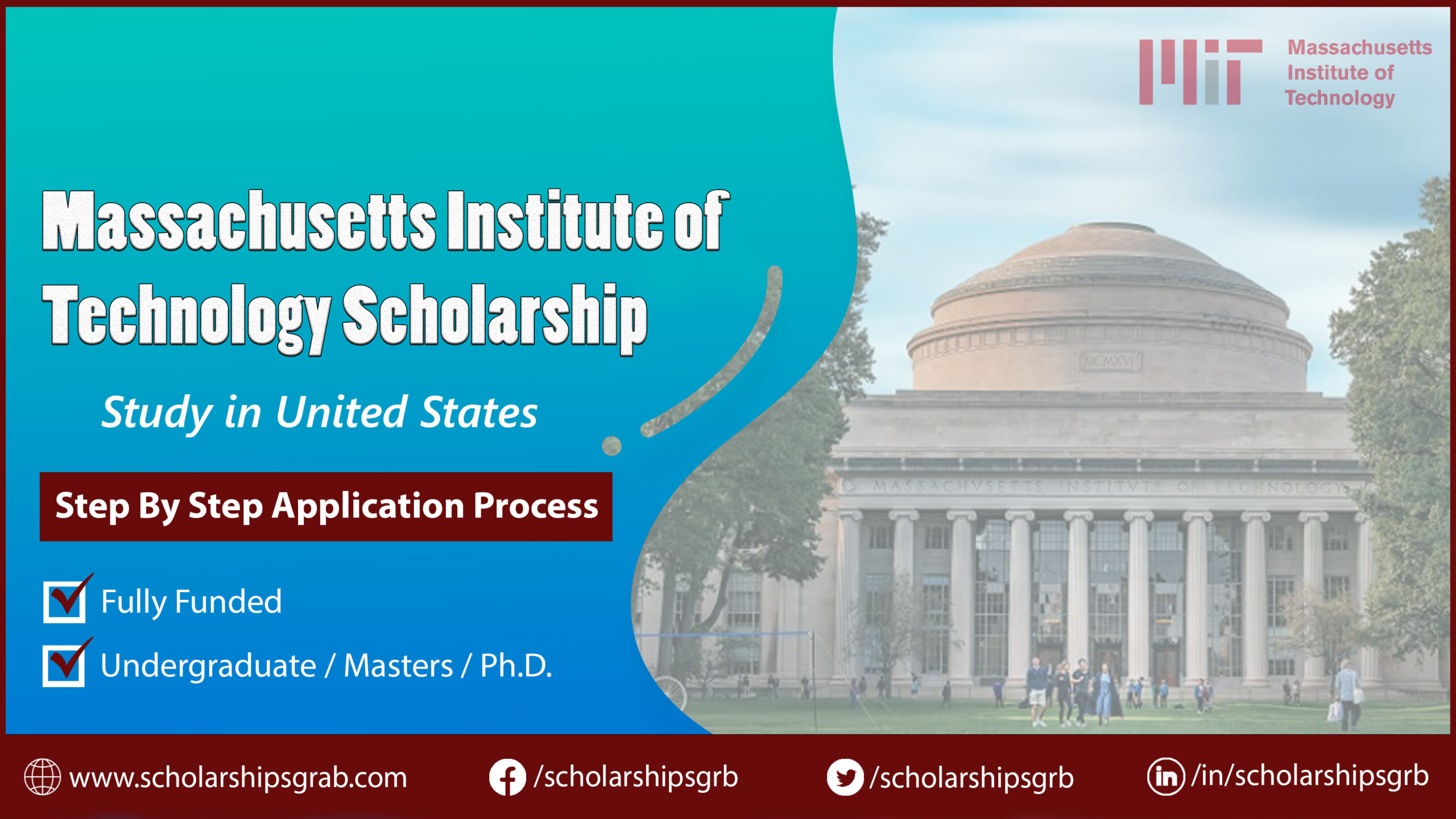 MIT Scholarships for International Students 20232024